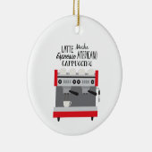 コーヒーメーカー セラミックオーナメント (右)