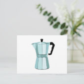 コーヒーメーカー ポストカード (スタンド正面)
