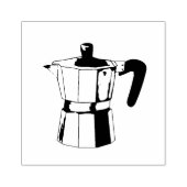 コーヒーメーカー ラバースタンプ (インプリント)