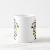 コーヒーモンスターのSNS面白デザイン コーヒーマグカップ (中央)