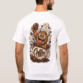 コーヒーモンスター Tシャツ (裏面)