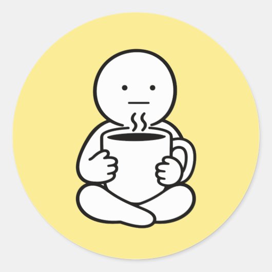 コーヒーモード ラウンドシール (正面)