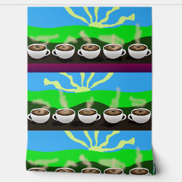 コーヒーモーニングパターン 壁紙