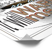 コーヒーモーニング祈りの言葉ポスター ポスター (角)