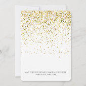 コーヒーモーニング フラワーリーフレット 招待状 (裏面)