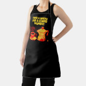 コーヒーモーメントレッドイエローコーヒーカップ及びコーヒーポット エプロン (インサイチュ)