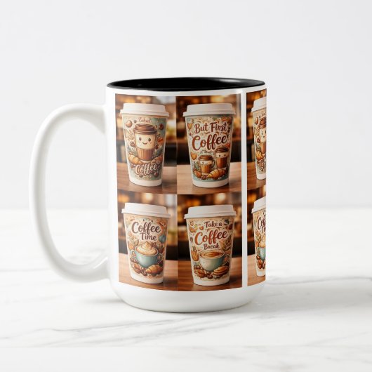 コーヒーモーメント マグ (左)