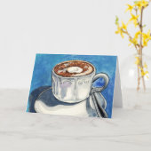 コーヒーモーメント#01 カード (黄色い花)