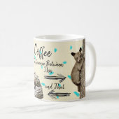 コーヒーユーモアのクマの子 コーヒーマグカップ (正面右)