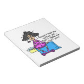 コーヒーユーモアの前の朝 ノートパッド (アングル)