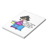 コーヒーユーモアの前の朝 ノートパッド (回転)