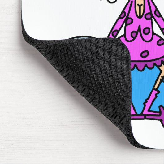 コーヒーユーモアの前の朝 マウスパッド (コーナー)