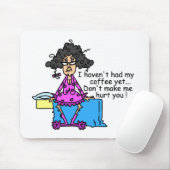 コーヒーユーモアの前の朝 マウスパッド (マウス)