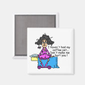 コーヒーユーモアの前の朝 マグネット (正面/裏面)