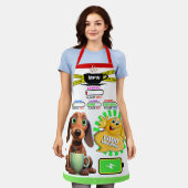 コーヒーユーモア…エプロン エプロン (着用した状態)