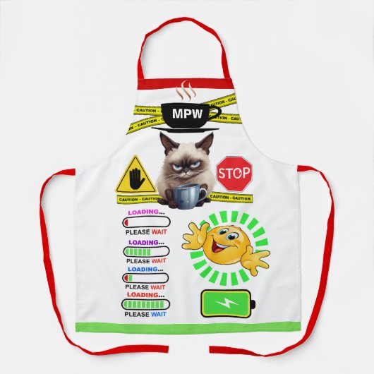 コーヒーユーモア…エプロン エプロン (正面)
