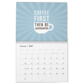 コーヒーユーモア カレンダー (1月 2027)