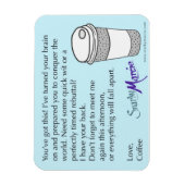 コーヒーユーモア マグネット (縦)