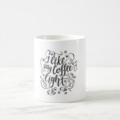 コーヒーライトが好き コーヒーマグカップ (中央)