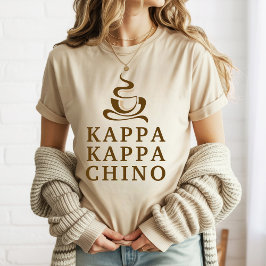 コーヒーライフが楽しいカッパカッパチノ トライブレンドTシャツ