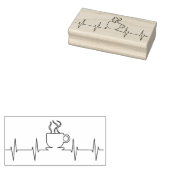 コーヒーライフアートスタンプ ラバースタンプ (押印)