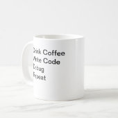 コーヒーライフサイクル コーヒーマグカップ (正面左)