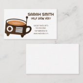 コーヒーラジオロゴ | Podcastトークショーホスト 名刺 (正面/裏面)