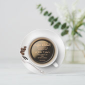 コーヒーラッチの招待状 招待状 (スタンド正面)