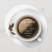 コーヒーラッチの招待状 招待状 (正面/裏面)