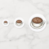 コーヒーラテカプチーノバースデーパーティーブランチ コンフェッティ (正面)