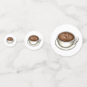 コーヒーラテカプチーノバースデーパーティーブランチ コンフェッティ (裏面)