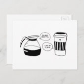 コーヒーラテバレンタインズラブ シーズンポストカード (正面/裏面)
