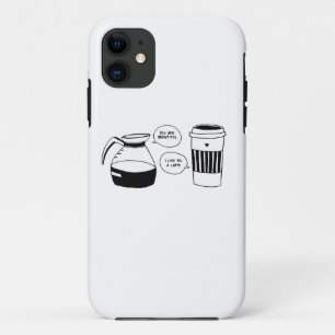 コーヒーラテバレンタインズラブ iPhone 11 ケース