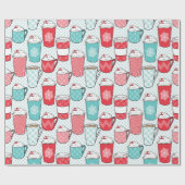 コーヒーラテ ラッピングペーパー (フラット)