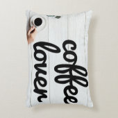 コーヒーラバーアクセント枕 アクセントクッション (正面(垂直))