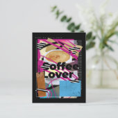 コーヒーラバーコラージュ ポストカード (スタンド正面)
