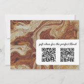 コーヒーラバーズウェディングシャワー招待状 招待状 (裏面)