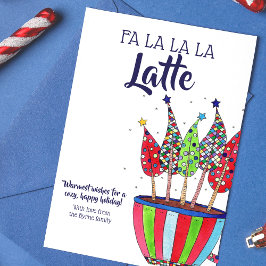 コーヒーラバーズラテクリスマス シーズンカード