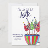 コーヒーラバーズラテクリスマス シーズンカード (正面)