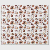 コーヒーラバーラッピング紙 ラッピングペーパー (フラット)