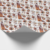 コーヒーラバーラッピング紙 ラッピングペーパー (角)