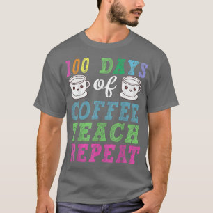 コーヒーラバー先生100日のコーヒーレ教えープ Tシャツ