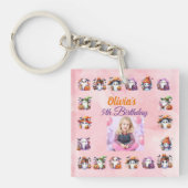 コーヒーラバー幽霊アクリルキーチェーン誕生日のお願い キーホルダー (正面)