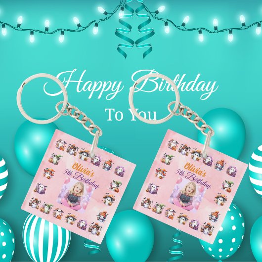 コーヒーラバー幽霊アクリルキーチェーン誕生日のお願い キーホルダー