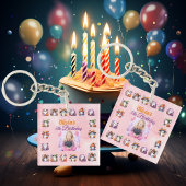 コーヒーラバー幽霊アクリルキーチェーン誕生日のお願い キーホルダー