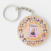 コーヒーラバー幽霊アクリルキーチェ子供へーンパーティー キーホルダー (正面)