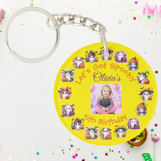 コーヒーラバー幽霊アクリルキーチェ子供へーンパーティー キーホルダー