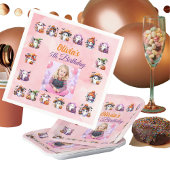 コーヒーラバー幽霊テーブルナプキン子供へ誕生日 スタンダードカクテルナプキン