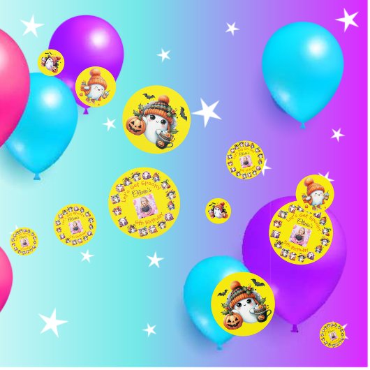 コーヒーラバー幽霊テーブル紙吹雪子供へパーティー コンフェッティ