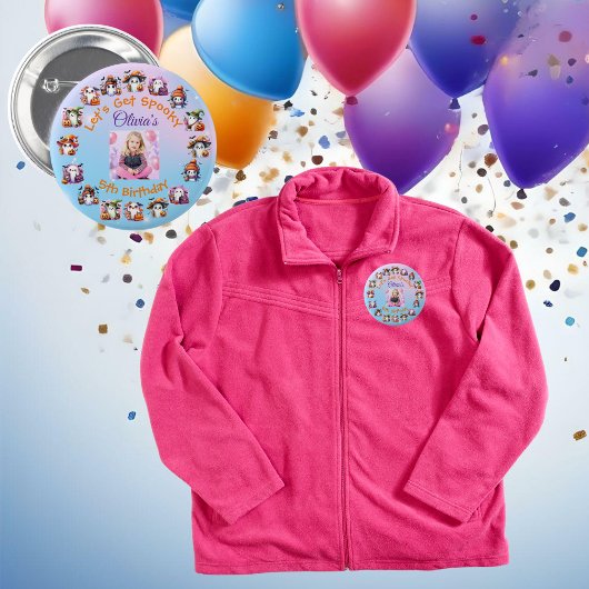 コーヒーラバー幽霊ハローウィンパーティ 缶バッジ